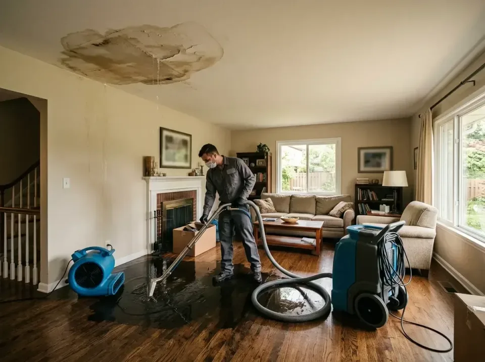 attic-pipe-burst-ceiling-drip-008 — frequently asked questions, Water Damage Restoration & Carpet Care in Roslyn Heights, NY
